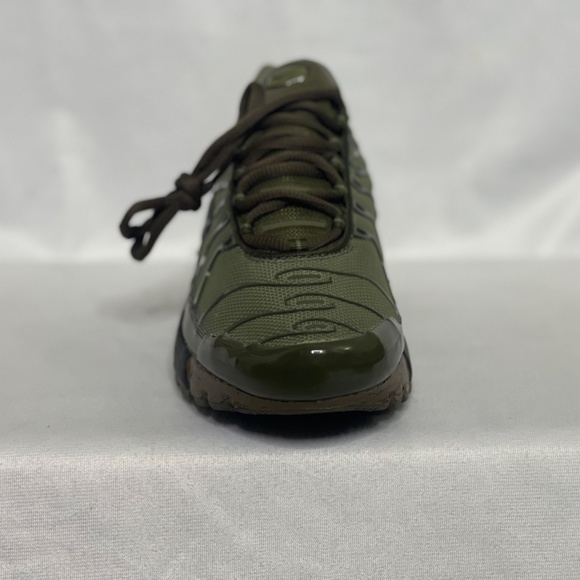 PRE OWNED!!! SIZE 7 NIKE AIRMAX PLUS "OLIVE CARGO" (GS) ORIGINAL RELEASE!!!!!! - Picture 12 of 16